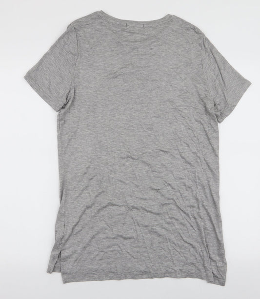 Womens UK Size 12 Studio Grey Jersey T-Shirt