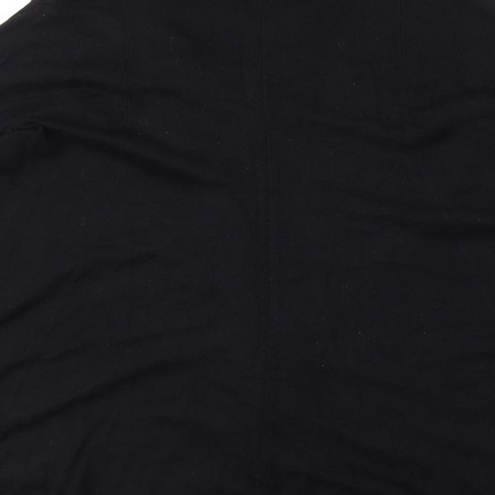 Womens UK Size 12 Marks and Spencer Black Basic T-Shirt