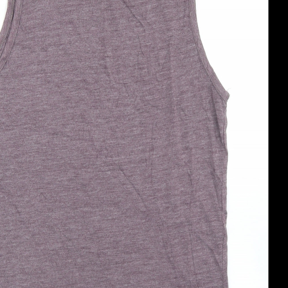 Womens UK Size 12 New Look Purple Basic Tank