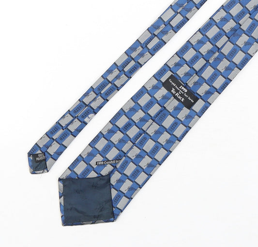 Tie Rack Mens Multicoloured Plaids & Checks Polyester Pointed Tie One Size - Cricket