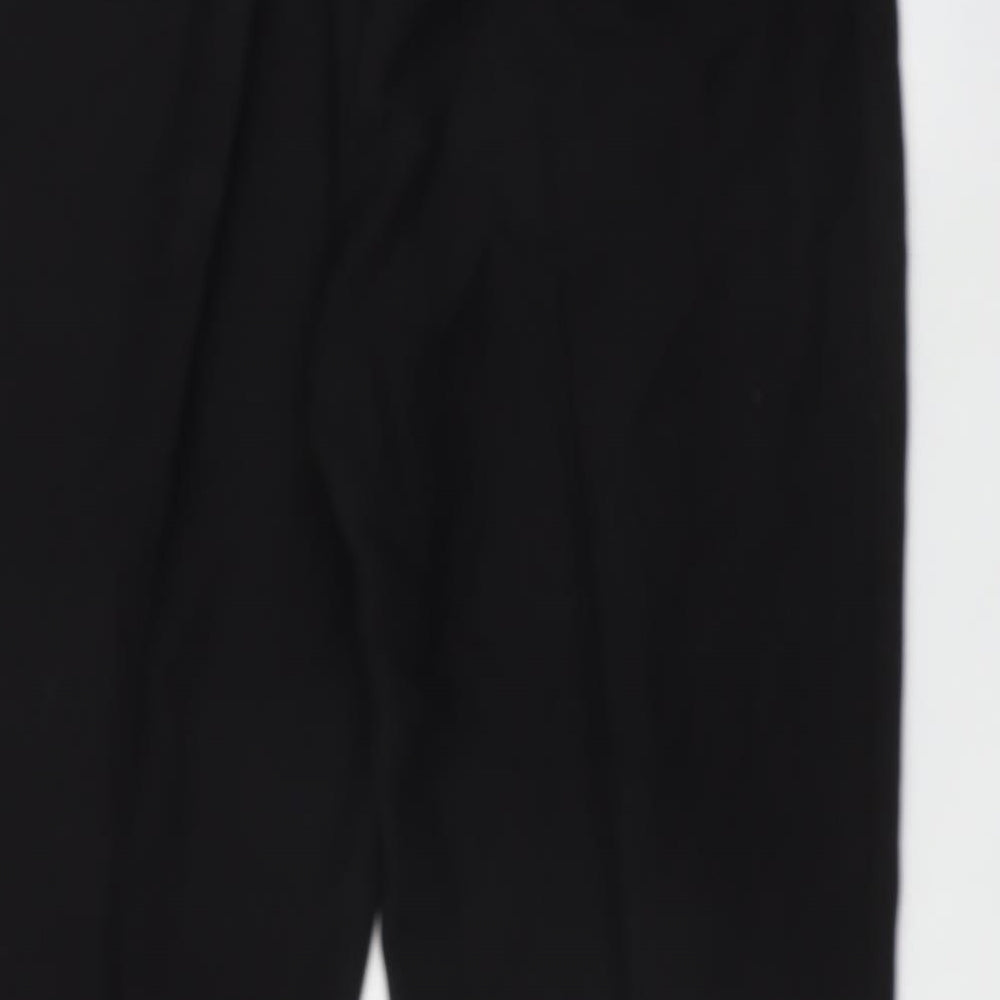 Womens UK Size 16 Richards Regular Fit Black Trousers