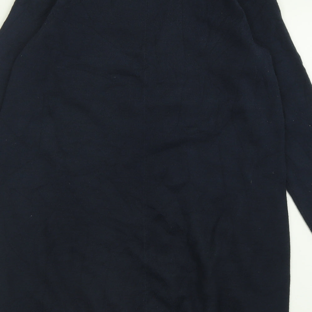 Womens UK Size 6 Marks and Spencer Blue Tunic Jumper