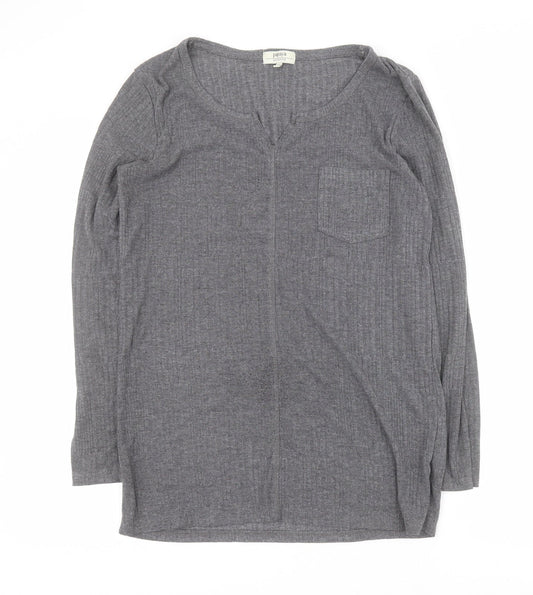 Womens UK Size 10 Matalan Grey Pullover Jumper
