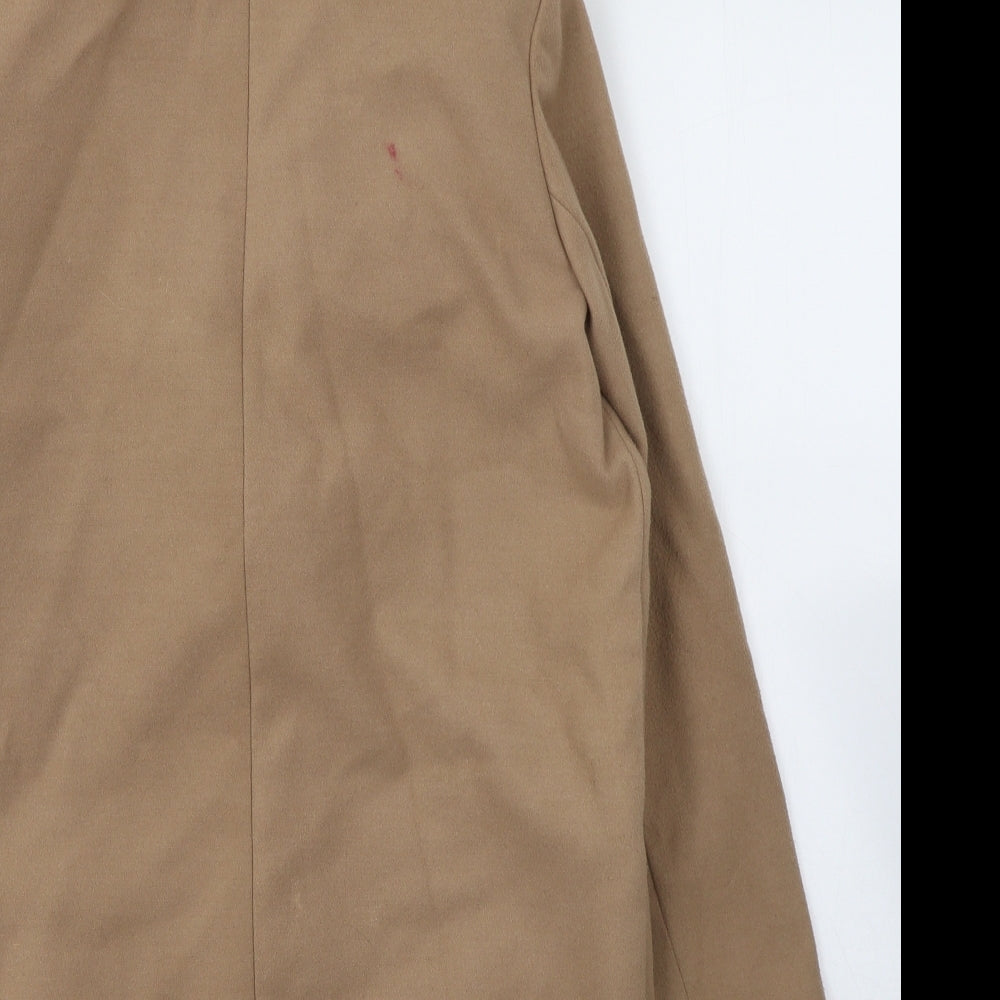 Womens UK Size 8 Atmosphere Beige Pea Coat