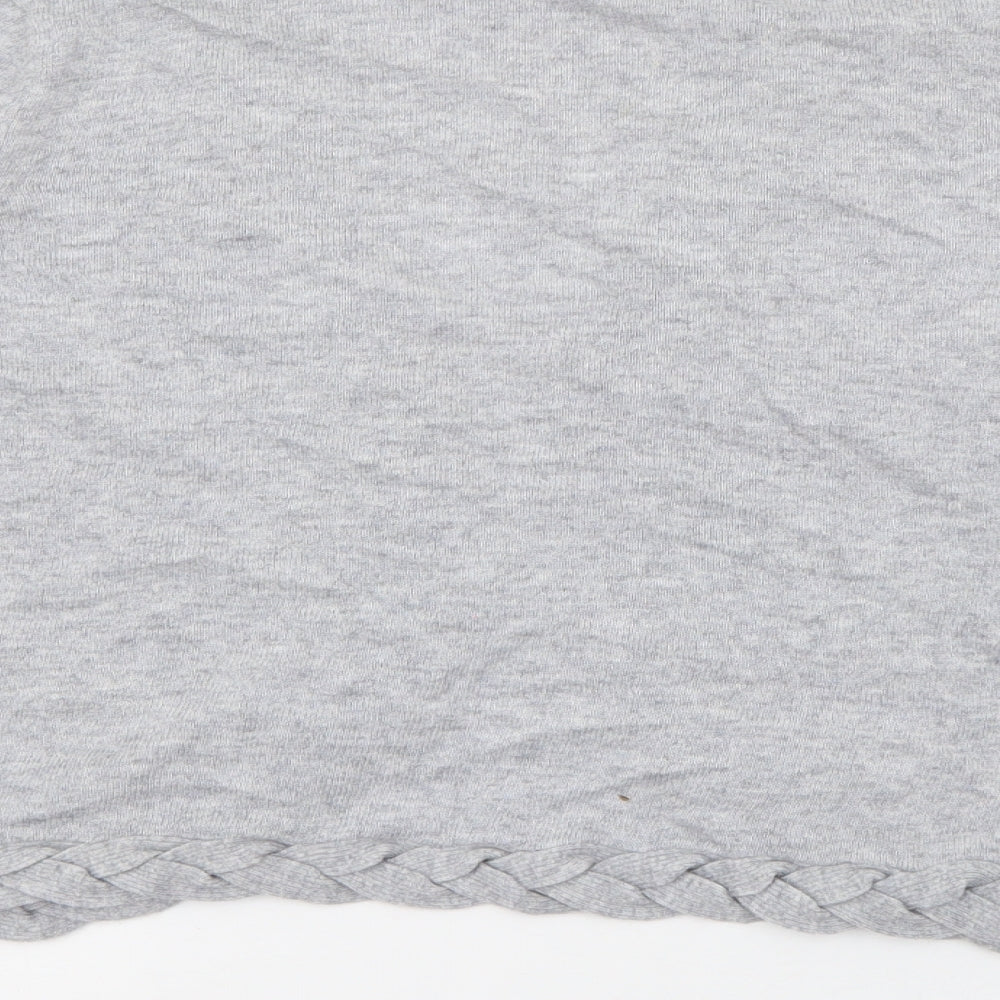 Womens UK Size L M&Co Grey Cardigan Jumper