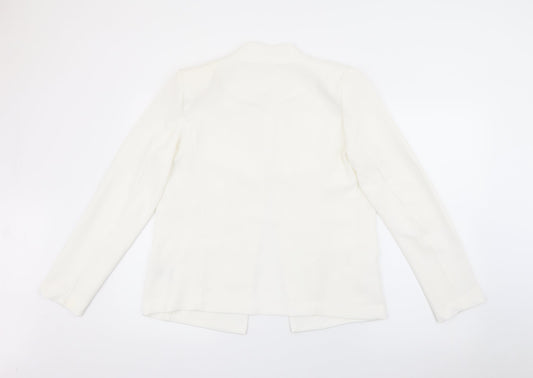Damart Womens White Jacket Size 14
