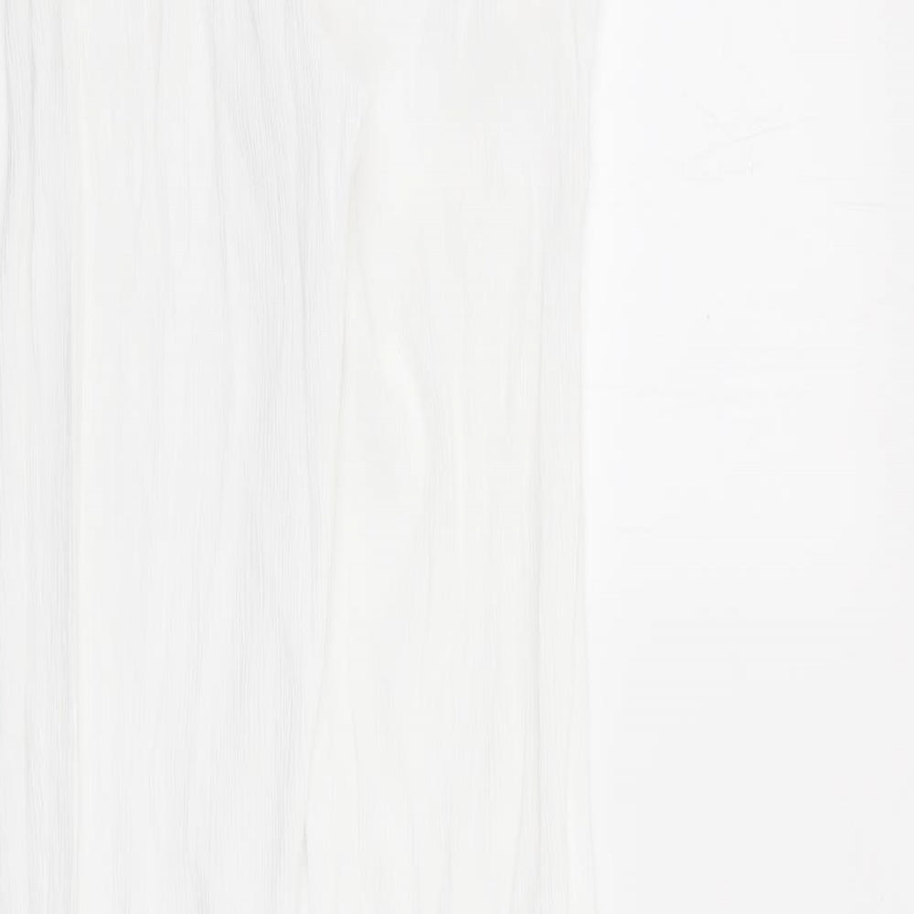 Womens UK Size 12 Damart Regular Fit White Trousers