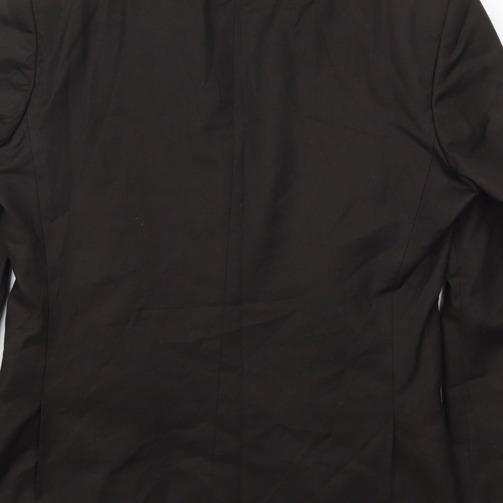 Mens UK Size 36 Preworn Regular Grey Suit Jacket