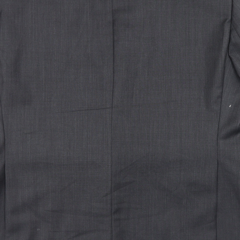 Mens UK Size 44 Paul Costelloe Regular Grey Suit Jacket
