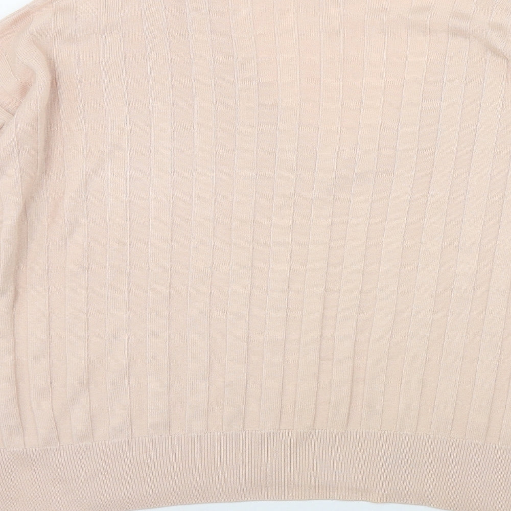 Womens UK Size M Topshop Pink Pullover Jumper
