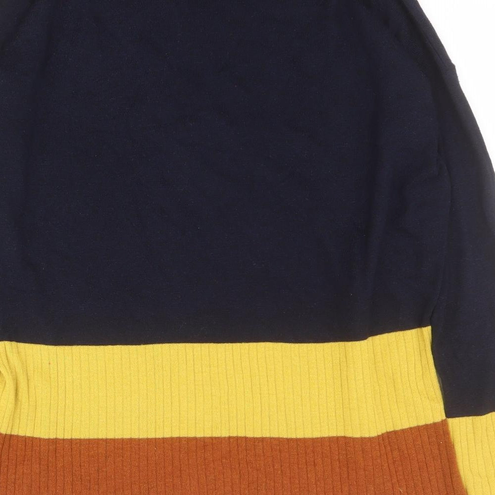 Womens UK Size 12 Warehouse Blue Pullover Jumper