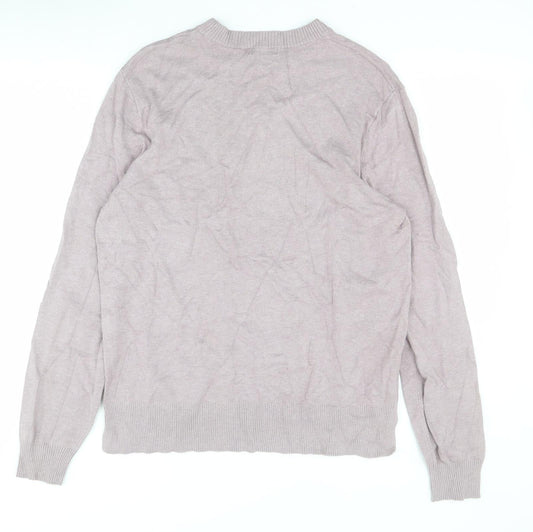 Womens UK Size M H&M Purple Pullover Jumper