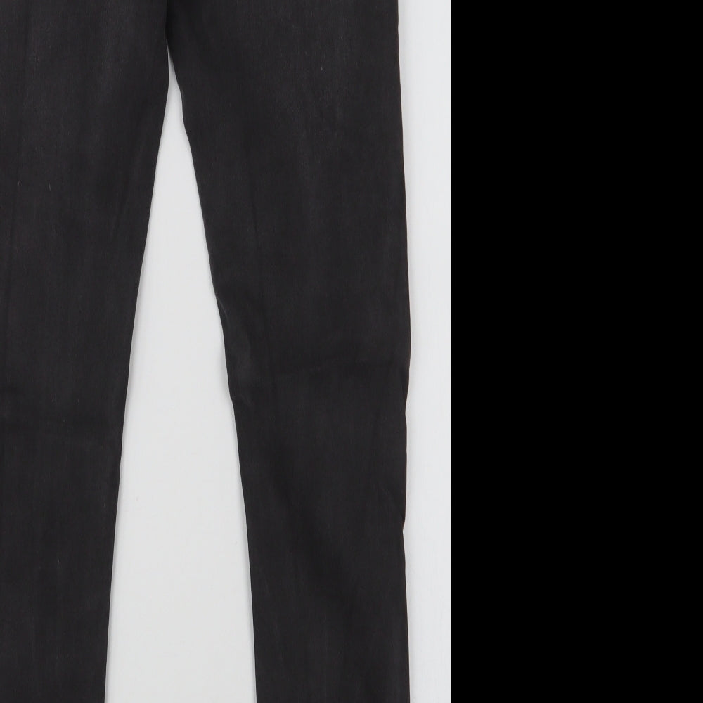 ASOS Mens Grey Cotton Skinny Jeans Size 28 in L32 in Slim Zip