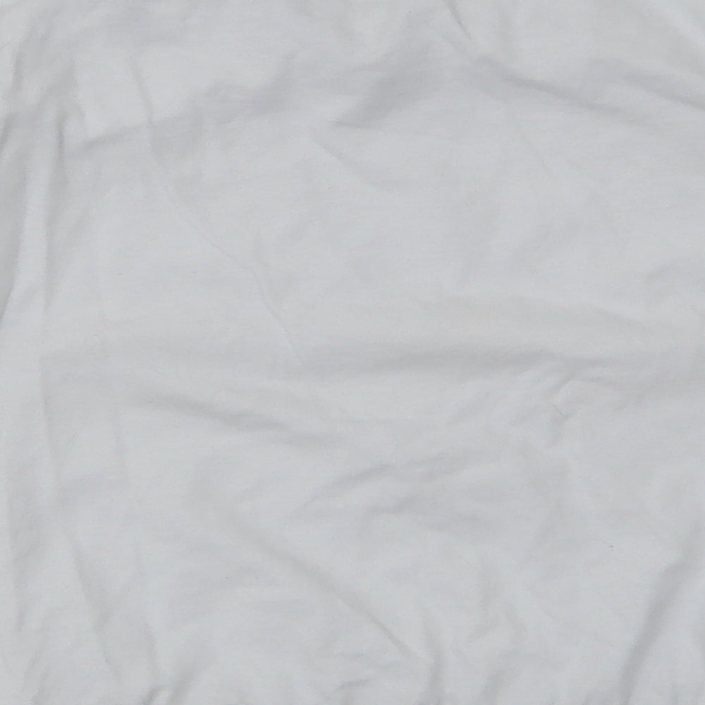 George Girls White 100% Cotton Pullover Sweatshirt Size 7-8 Years Pullover - Peanuts Snoopy