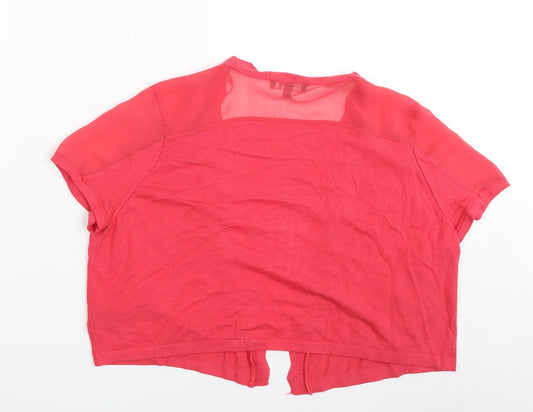Womens UK Size 16 Per Una Pink Cardigan Jumper