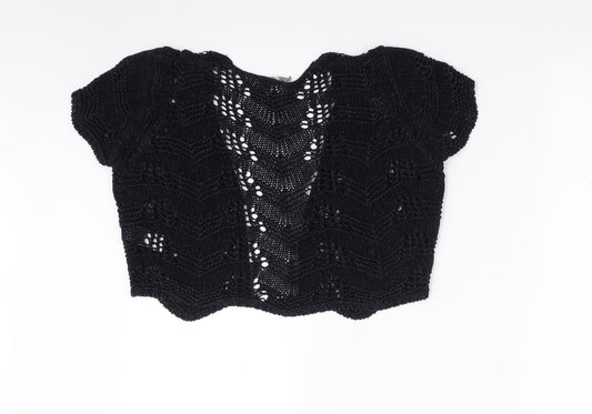 Womens UK Size 14 Per Una Blue Shrug Jumper