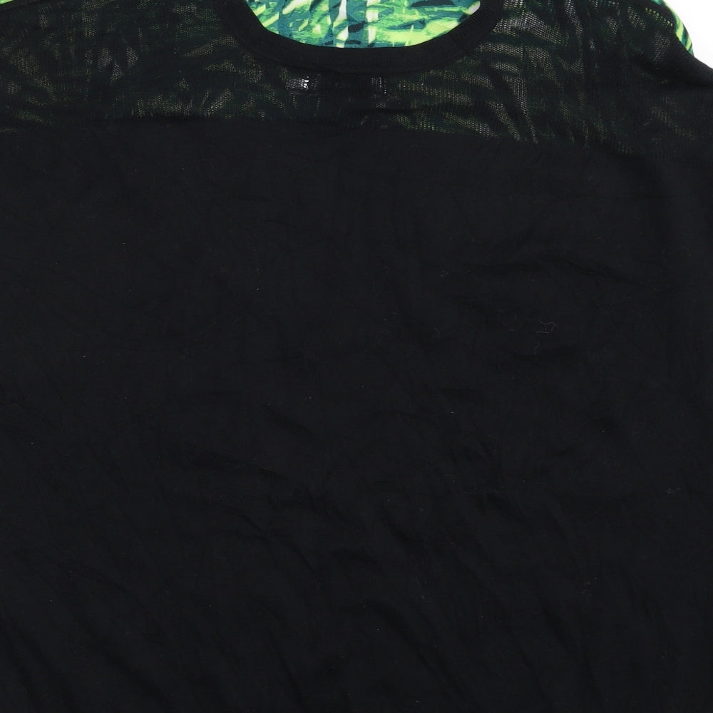Womens UK Size 10 Paraphrase Green Pullover Jumper