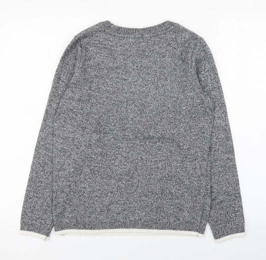 Womens UK Size S Dorothy Perkins Grey Pullover Jumper