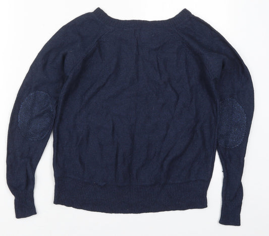 Womens UK Size 8 NEXT Blue Pullover Jumper