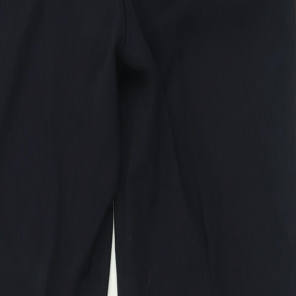 Womens UK Size 12 Marks and Spencer Regular Fit Blue Trousers