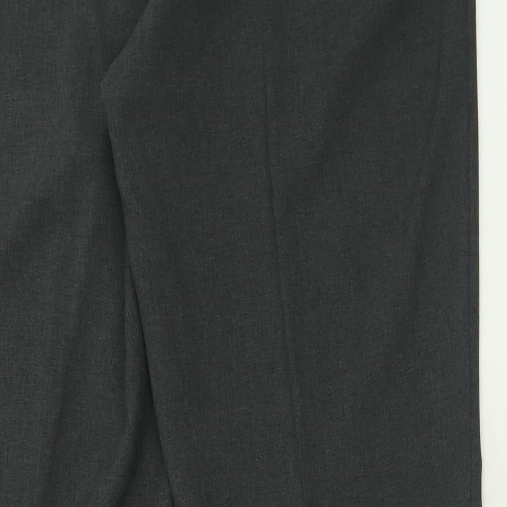 Womens UK Size 14 Papaya Regular Fit Grey Trousers