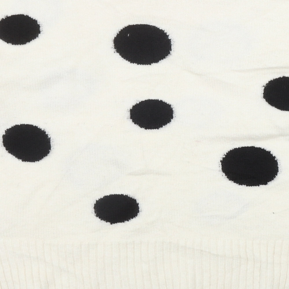 Womens UK Size L Marks and Spencer Ivory Pullover Jumper