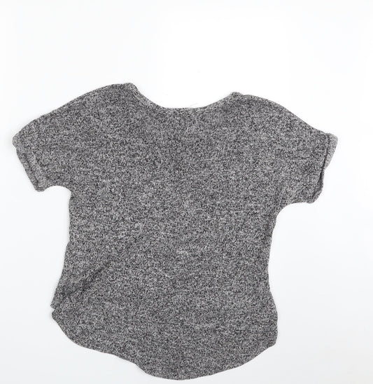 Womens UK Size 8 Atmosphere Grey Pullover Jumper