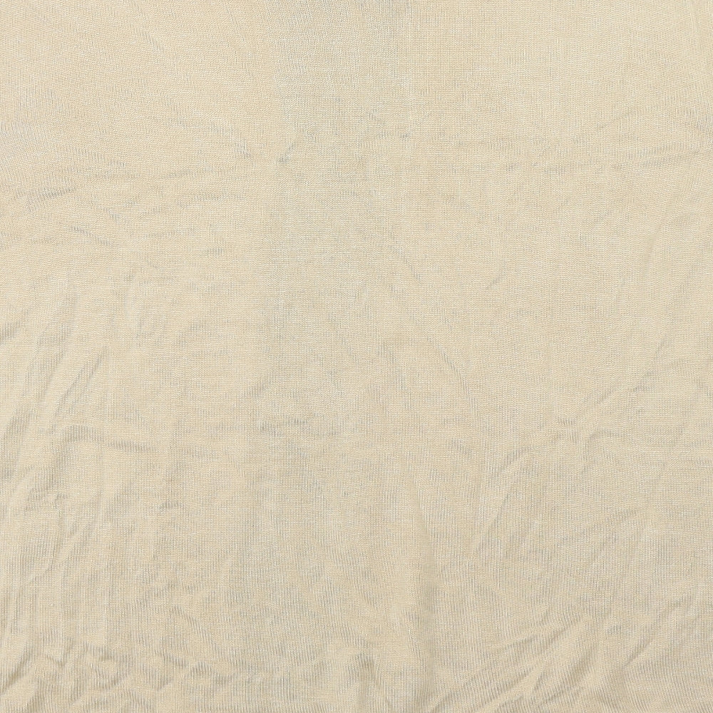 Womens UK Size 16 Riddella Beige Basic Blouse