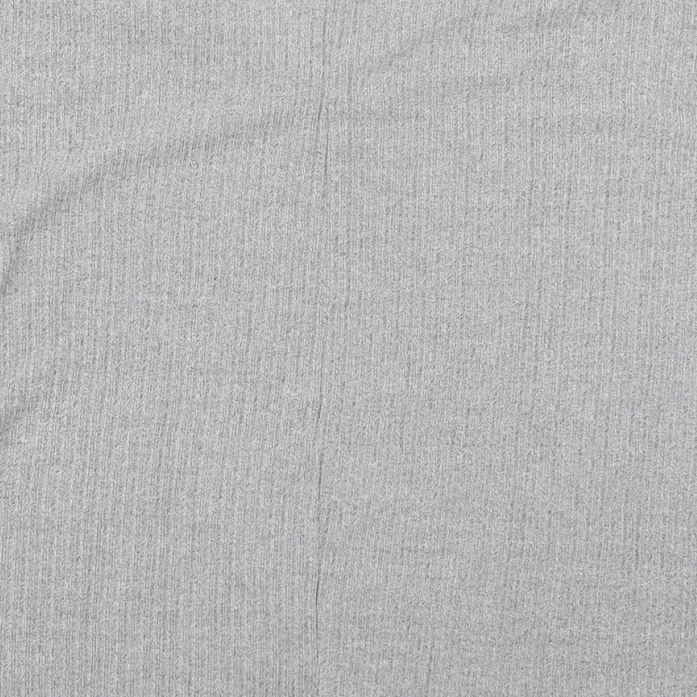 Womens UK Size L Preworn Grey Pullover Jumper