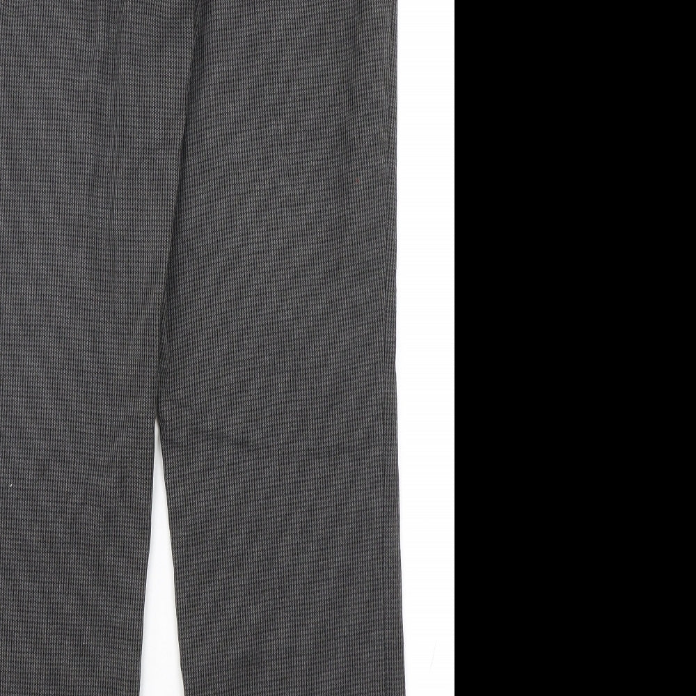 Womens UK Size 10 Marks and Spencer Slim Fit Grey Trousers