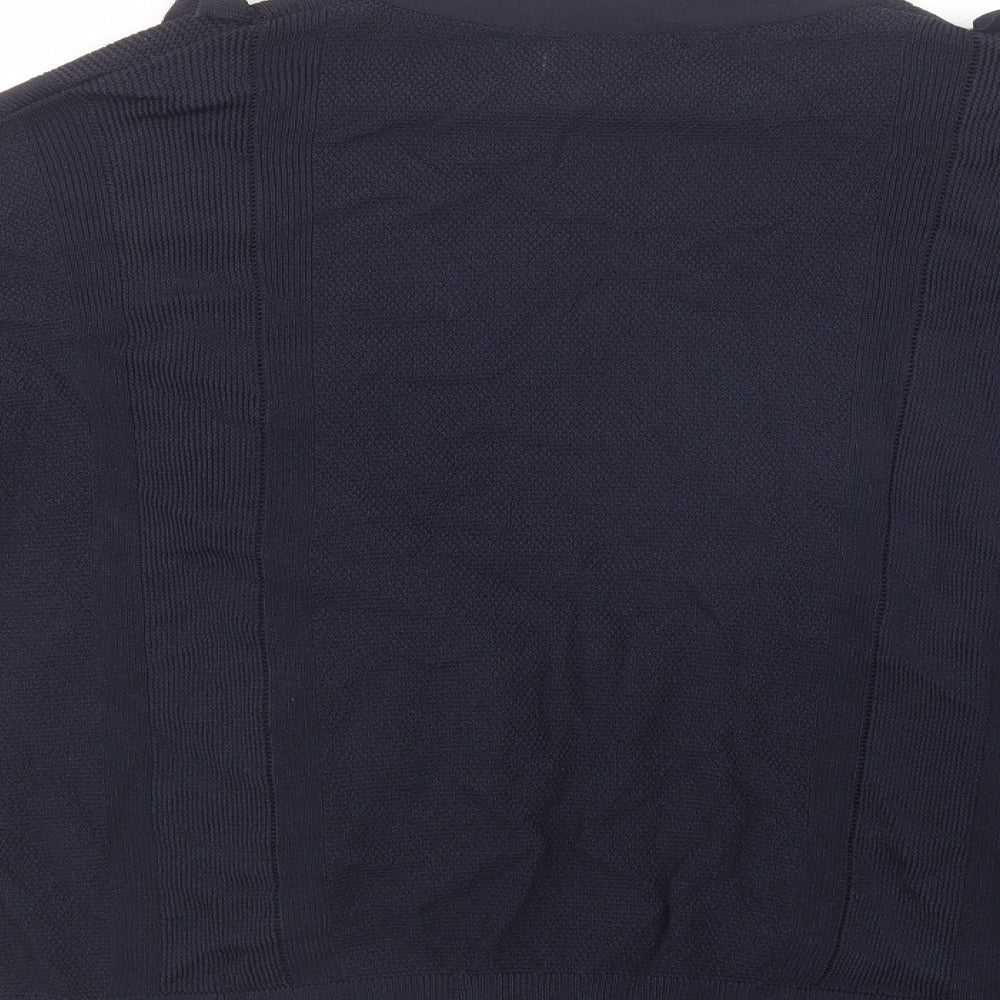 Womens UK Size 12 Per Una Blue Cardigan Jumper