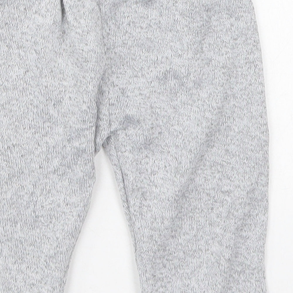 SheIn Girls Grey Cotton Sweatpants Trousers Size 0-3 Months