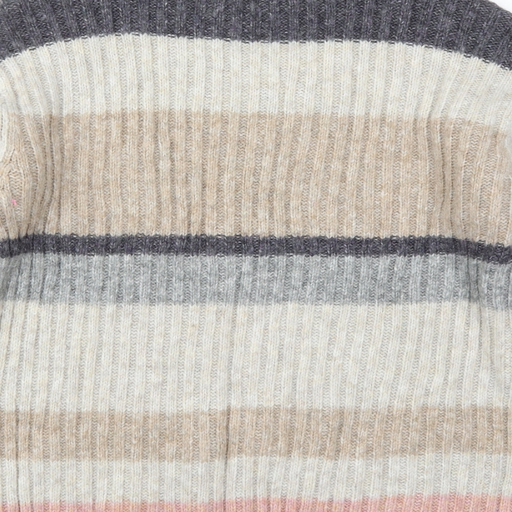 Womens UK Size M Marks and Spencer Beige Pullover Jumper