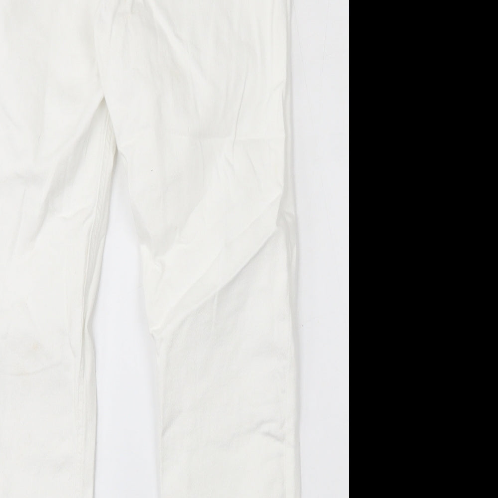 Womens UK Size 14 Savida Slim Fit Skinny White Jeans