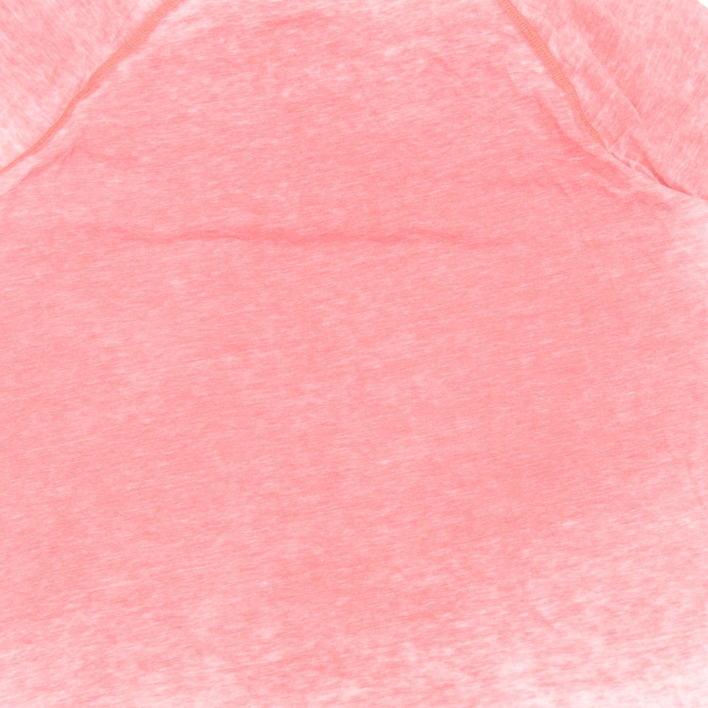 Womens UK Size 12 NEXT Pink Basic Polo
