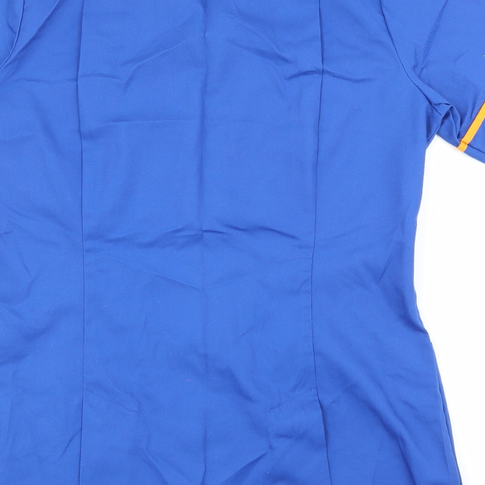 Womens UK Size 10 Dimensions Blue Tunic T-Shirt