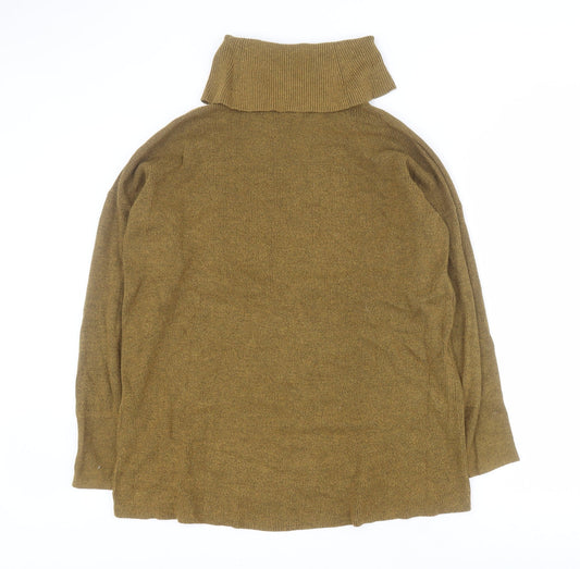 Womens UK Size 6 Warehouse Green Pullover Jumper