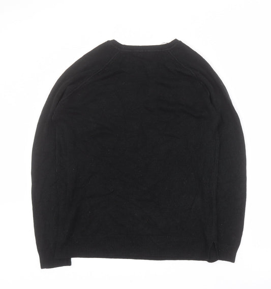 Womens UK Size 12 Matalan Black Pullover Jumper