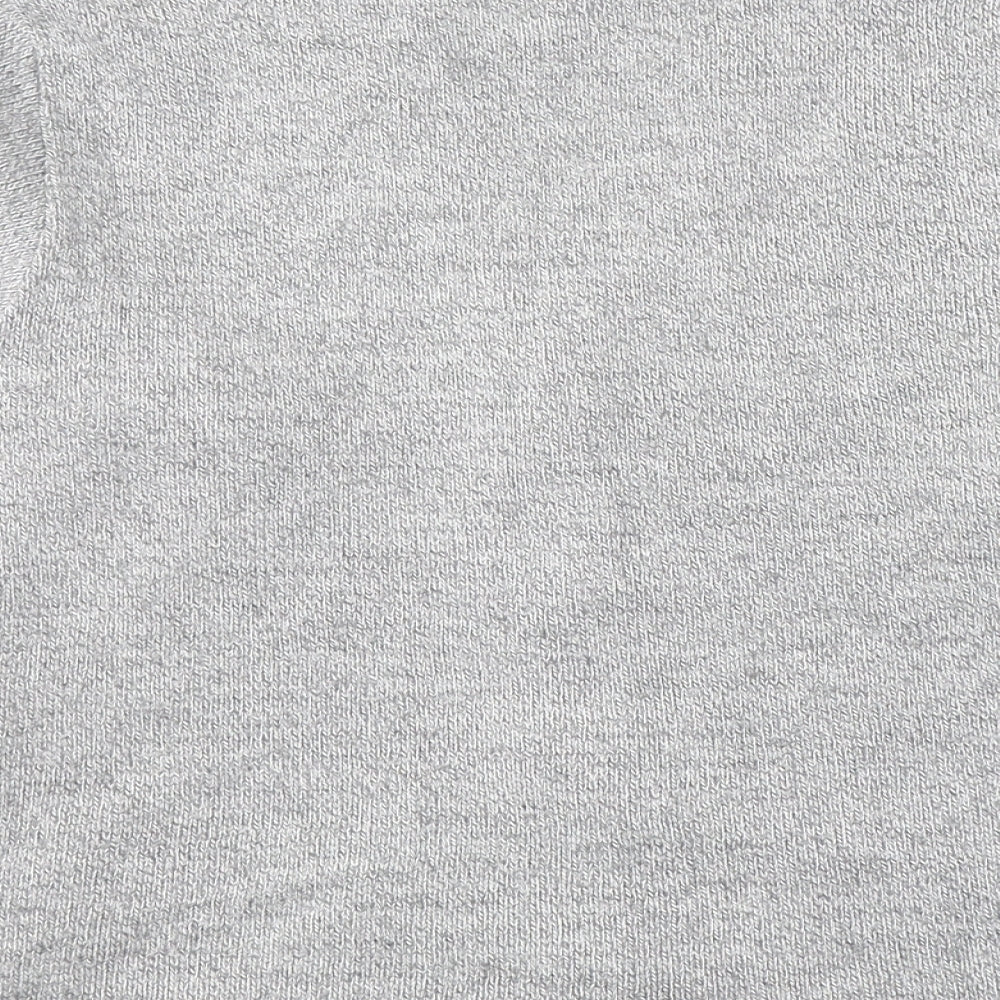 Womens UK Size S Florida Grey Cardigan Jumper