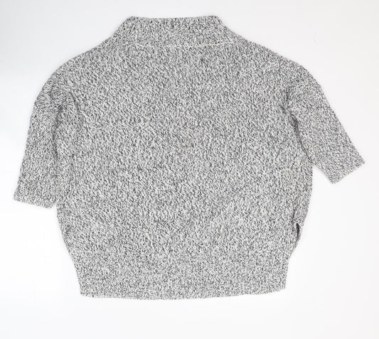 Womens UK Size M H&M White Pullover Jumper