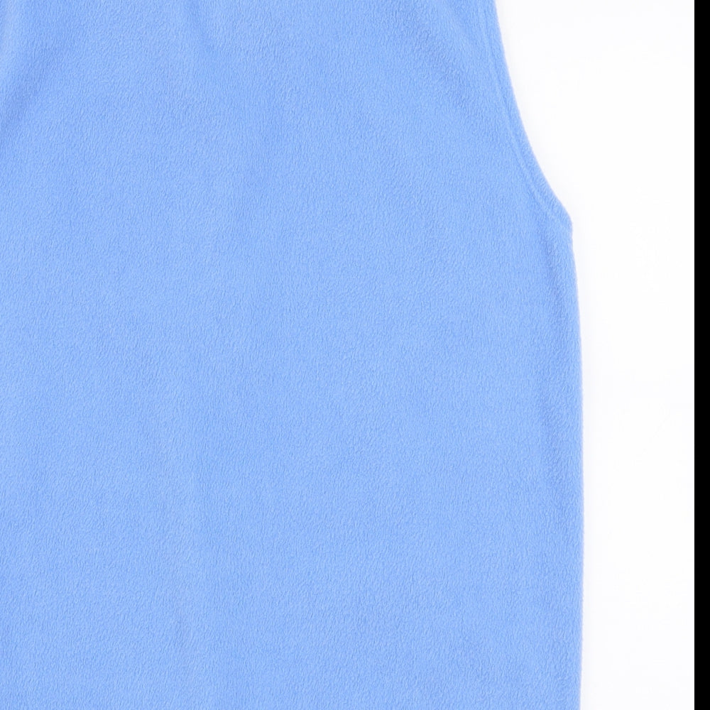 Womens UK Size S Daxon Blue Gilet