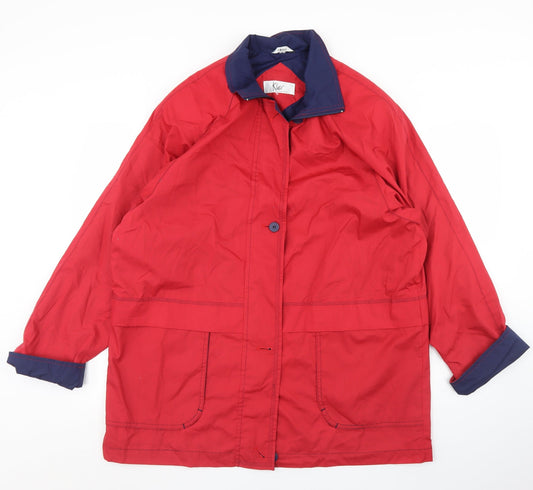 Womens UK Size M Klass Red Jacket