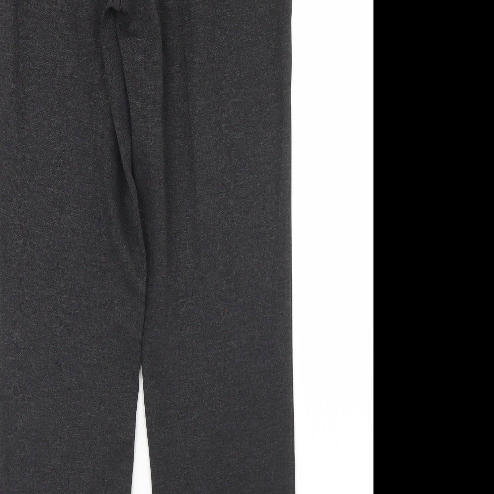 Womens UK Size 10 Marks and Spencer Regular Fit Dress Pants Grey Trousers
