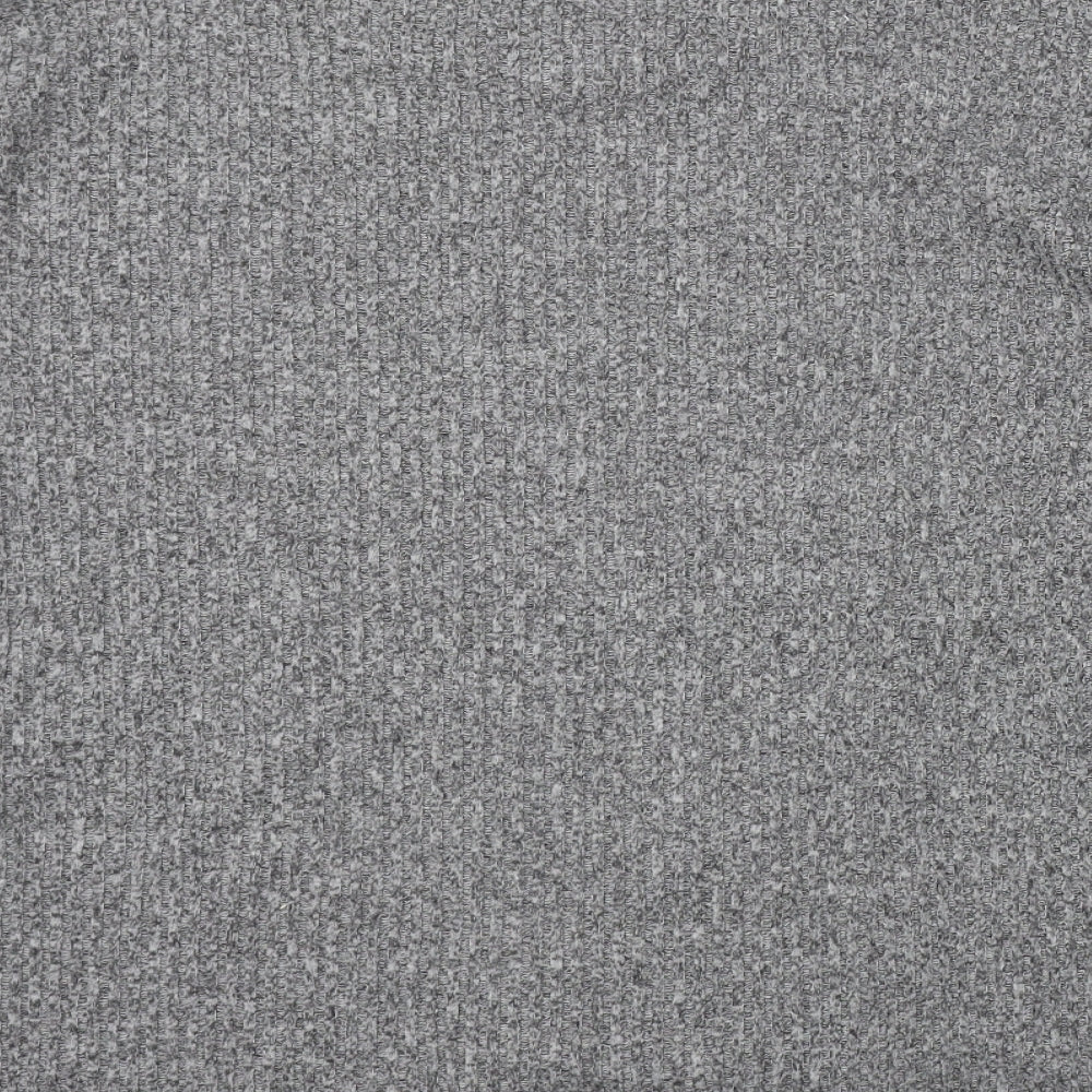 Primark Womens Grey Round Neck Polyester Pullover Jumper Size S