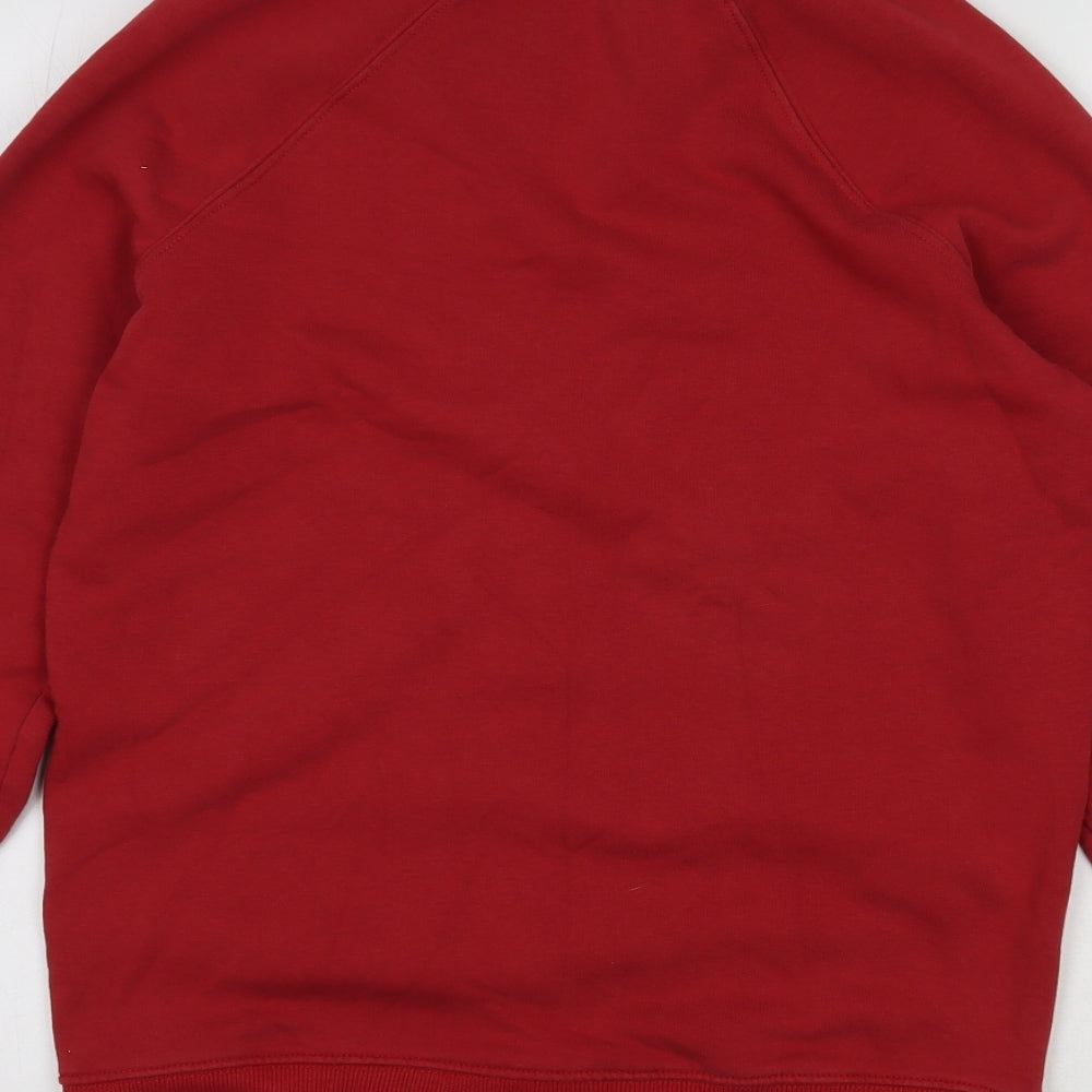 Mens UK Size XS NEXT Red Pullover Sweatshirt