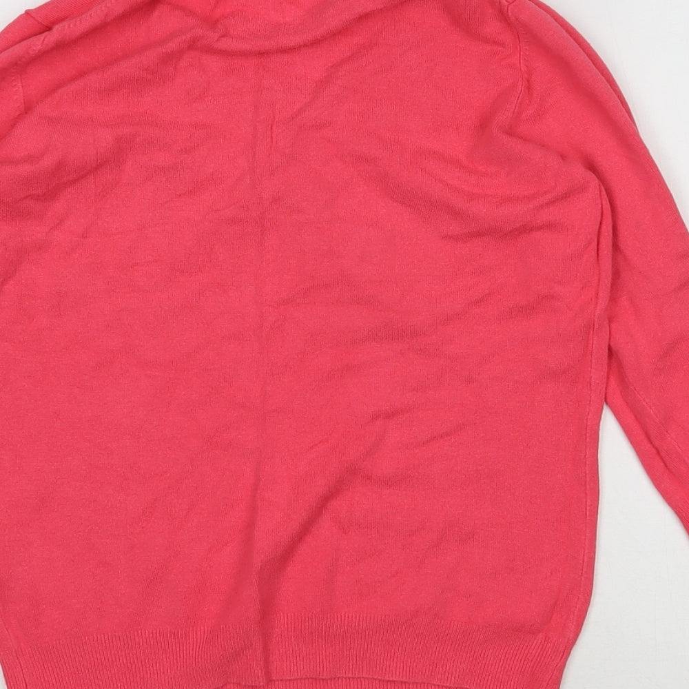Womens UK Size 10 Marks and Spencer Pink Pullover Sweatshirt