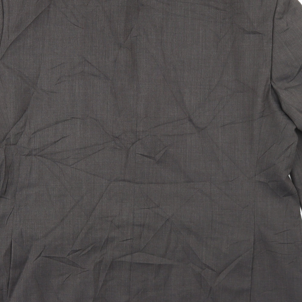 Mens UK Size 44 Marks and Spencer Regular Brown Suit Jacket