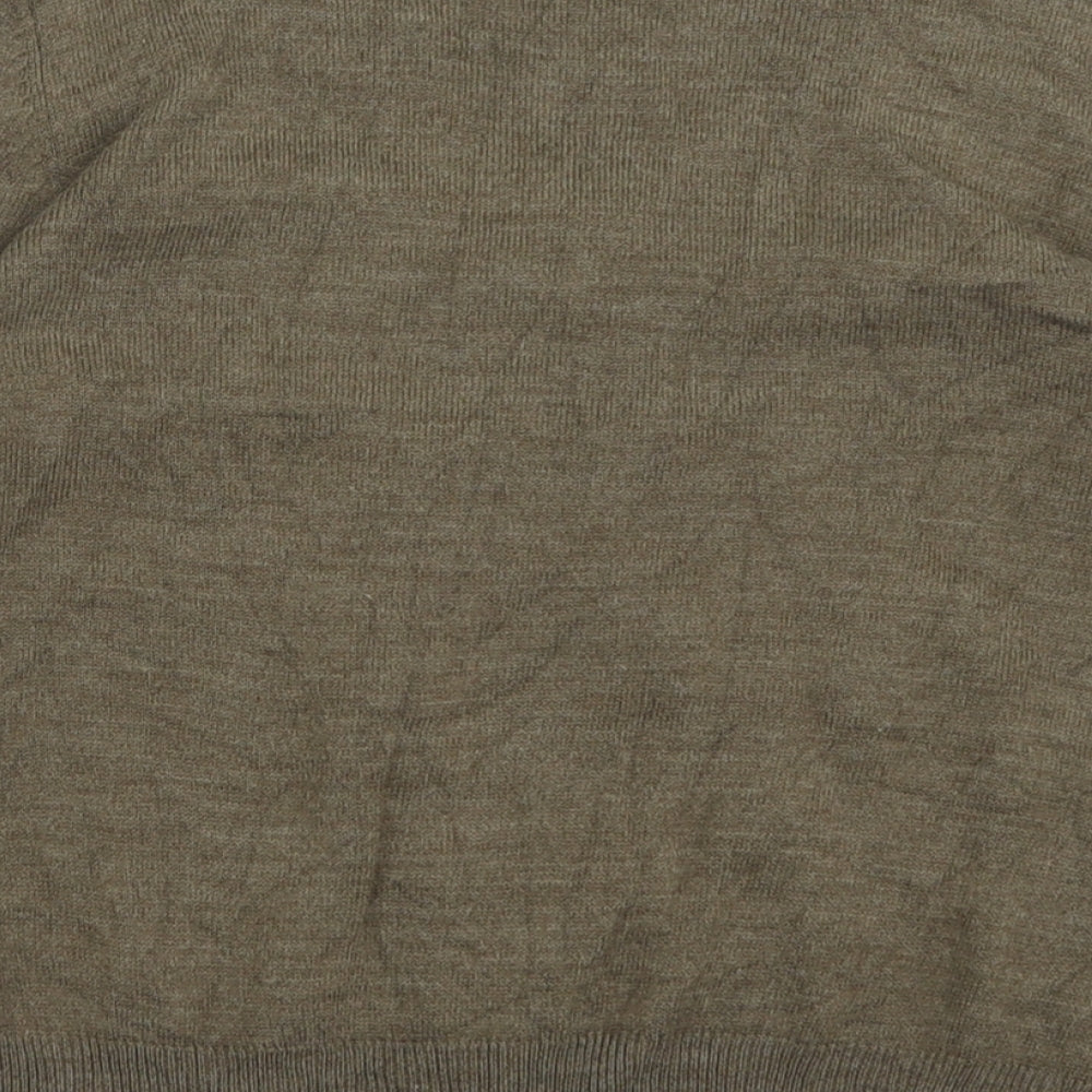 Womens UK Size M CC Brown Pullover Jumper