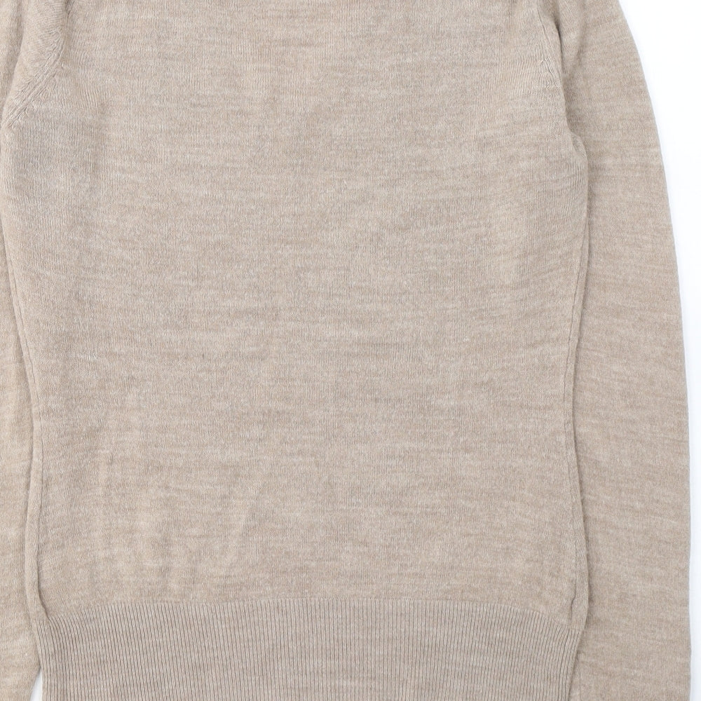 Womens UK Size 14 EDITIONS Beige Pullover Jumper