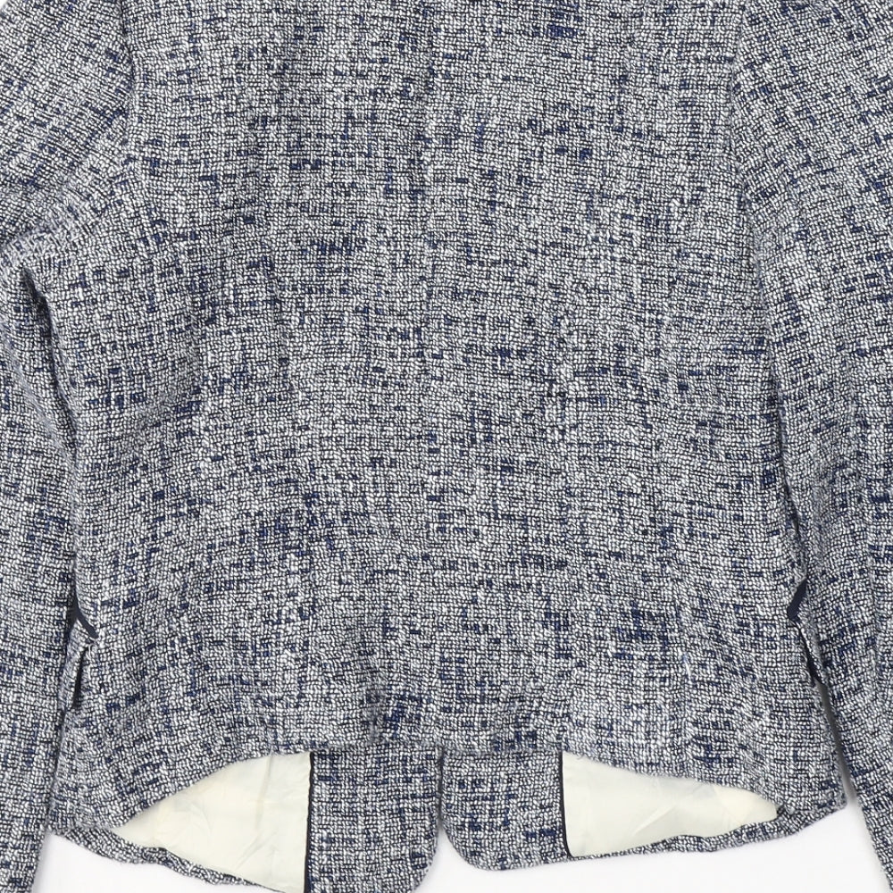 Womens UK Size 4 H&M Blue Jacket